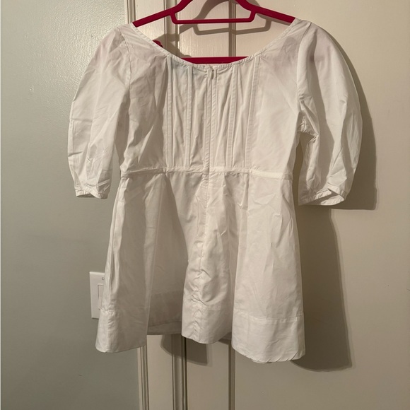 White Tuckernuck blouse - Picture 2 of 3